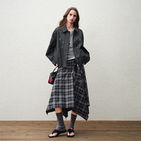  FANSILANEN/范思蓝恩 重工钉珠 女士夹克 XS