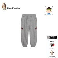 暇步士 舒适百搭 儿童裤子 中花灰 110 cm