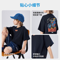 Levi's 150G冰氧吧汗布 凉感透气圆领印花儿童T恤