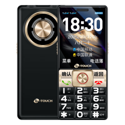 天语 A2 3W大喇叭 黑色 0.16GB+0.08GB 4G老人手机
