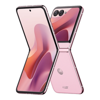 摩托罗拉 Razr 60 自由悬停拍 马卡龙粉 8GB+256GB 手机+支架套装