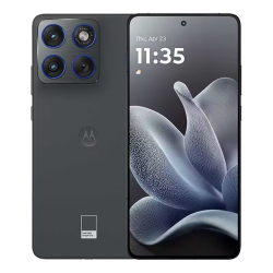 摩托罗拉 moto X70 Air 超轻薄直屏 凌灰 12GB+512GB 5G手机+支架套装