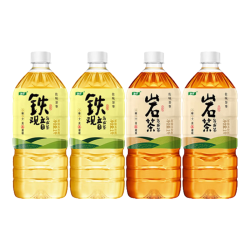 怡宝 岩茶 铁观音 乌龙茶 1L*4瓶