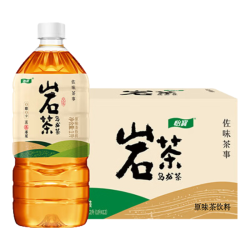 怡宝 岩茶乌龙茶无糖茶饮料1L*12瓶整箱装0卡大瓶夏季解暑