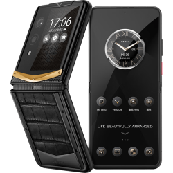VERTU AI智能体小折叠屏 奢品手机