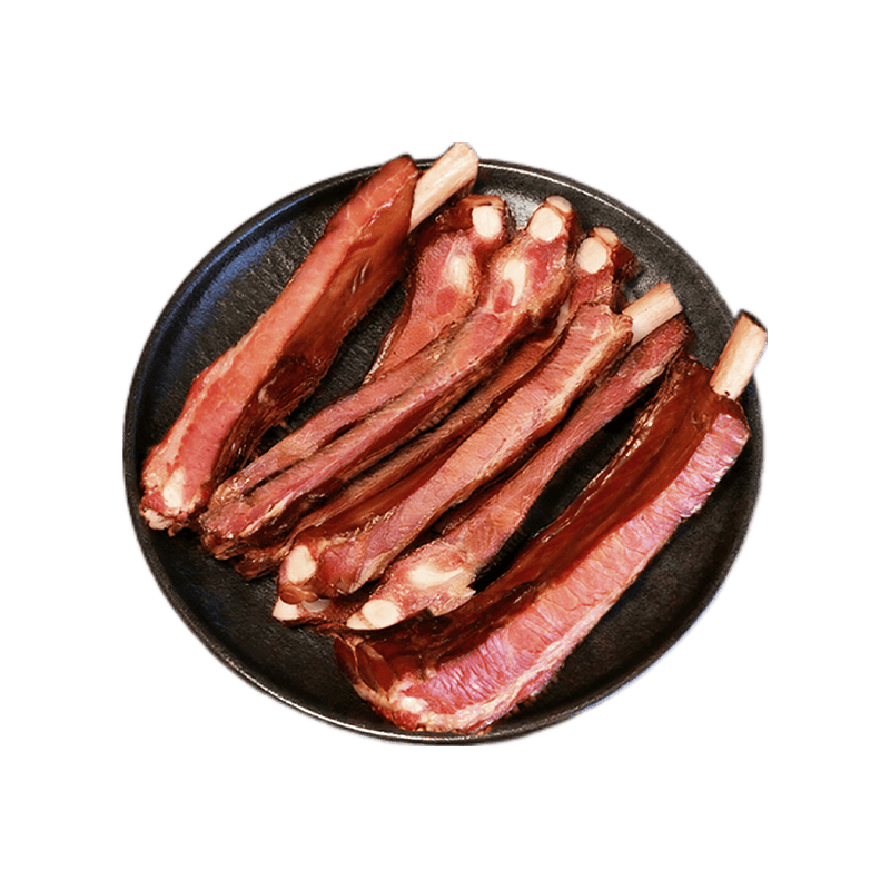  猪闷闷 烟熏 腊肉腊排骨 【腊香四溢】烟熏腊猪排500g