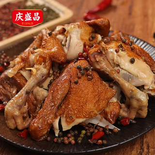 庆盛昌 落锅鸡 椒麻味 400g 熟食