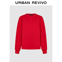 UR UR 秋季新款女装时尚休闲运动风宽松圆领卫衣 UIS450001