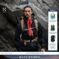 HAGLÖFS HAGLOFS火柴棍ACE GTX 3L Jacket黑武士男女轻量冲锋衣 男款-纯黑/赛博红 L