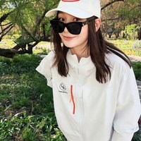  熊猫 防泼水 女士软壳衣
