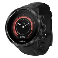 SUUNTO 颂拓 SUUNTO 9系列 Baro旗舰版 智能手表 50mm 黑色 不锈钢表盘 硅胶表带 黑色 (GPS、北斗)