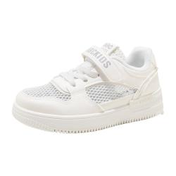 ABCKIDS ABC KIDS童鞋儿童小白鞋 镂空网面透气运动鞋 白色 27码（内长18.5cm）