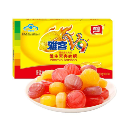 雅客V9 9种维生素 儿童维生素夹心硬糖