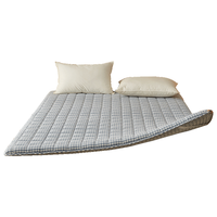 SOMERELLE/安睡宝 新疆棉花 床垫 蓝小格【厚约4cm】 180*200cm 床褥 偏软 ≤5cm