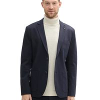 TOM TAILOR 男式珠地布夹克,带弹力成分, 10668 – 天蓝色船长