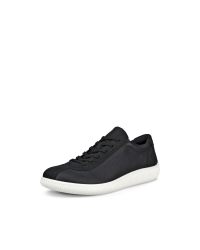 ECCO 爱步 女士柔酷零点 Soft Zero 休闲鞋 黑色 37 EU