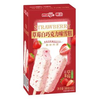 明治 冰淇淋雪糕草莓白巧克力（任选五盒）