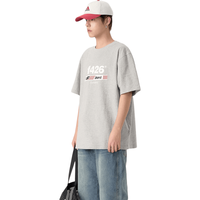 F426 趣味字母旗帜logo 男士T恤