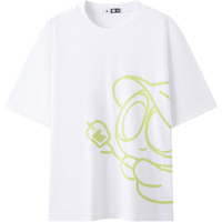 Semir/森马 联名 男士T恤 L 漂白10007