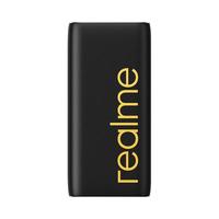 realme 真我 RMP2005 移动电源 黑色 20000mAh Type-C 18W双向快充