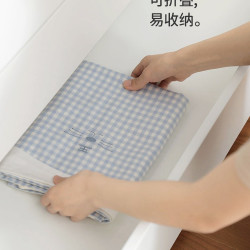 良良 婴儿凉席苎麻透气新生宝宝专用婴儿床儿童幼儿园午睡席子100*56cm