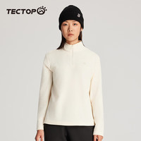  TECTOP/探拓 保暖 女士抓绒衣 女款凝脂 L