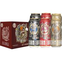 STEAM BREW 精酿啤酒组合装 3口味 500ml*6听（ IPA500ml*2瓶+红啤500ml*2瓶+世涛500ml*2瓶）