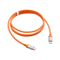  CukTech/酷态科 240W大功率 Type-C数据线 【活力橙】240W快充6A织线1.5m