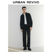 URBAN REVIVO 男士牛仔衬衫