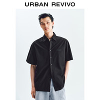 URBAN REVIVO 趣味印花 男士衬衫