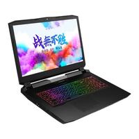 Hasee 神舟 战神GX10-CR7Pro 17.3英寸 游戏本 黑色(酷睿i7-9700K、RTX 2080 8G、16GB、512GB SSD+2TB HDD、1080P、IPS、144Hz)