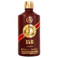 WULIANGYE 五粮液 15酱 手工版 53%vol 酱香型白酒 500ml 单瓶装