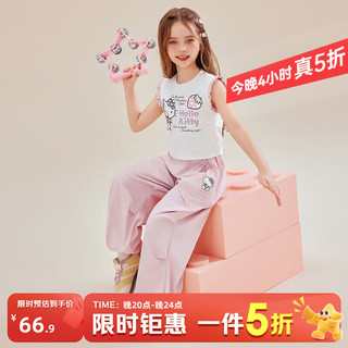  Hello Kitty/凯蒂猫 无袖 儿童套装