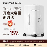 LUCKY BRAND 大容量行李箱 荧光白 20寸