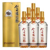 今世缘 金珍酿 42%vol 浓香型白酒 480ml*6瓶 整箱装