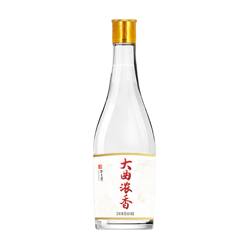  BU LAO TAN/不老潭 原浆 高粱酒  光瓶装 浓香型 52%vol 500mL