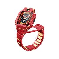 小天才 Z6 巅峰版 钢铁侠版 4G智能手表 40mm 红色 红色TPU表带(GPS、NFC)