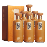 D·X 德山 德酱 十五年 53%vol 酱香型白酒 500ml*6瓶 整箱装