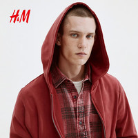 H&M 大廓形 男士连帽衫