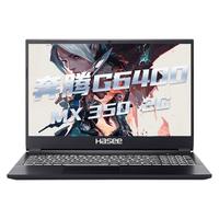 Hasee 神舟 战神 K670T 15.6英寸 游戏本 黑色(奔腾G6400、MX350、8GB、512GB HDD、1080P、IPS、60Hz）