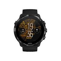 SUUNTO 颂拓 Suunto 7 智能手表 50mm 柠檬炫黑 不锈钢 黑色硅胶表带（北斗、GPS）