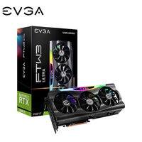 EVGA GeForce RTX 3080Ti FTW3 ULTRA GAMING 显卡 12GB 黑色