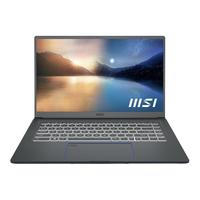 MSI 微星 尊爵Prestige 15 15.6英寸 轻薄本 灰色(酷睿i7-1185G7、GTX 1650 Max-Q 4G、32GB、1TB SSD、4K、60Hz、9S7-16S611-024)