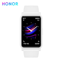 HONOR 荣耀 ES 智能手表 42mm 白色金属表壳 冰岛白硅胶表带（血氧、NFC、心率）