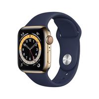 Apple/苹果 Apple Watch Series系列 Series 6 GPS+蜂窝款 智能手表+不锈钢表壳+运动型表带  深海军蓝 40mm TPU