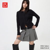 优衣库 打褶裙裤女装/休闲裤裤子483766