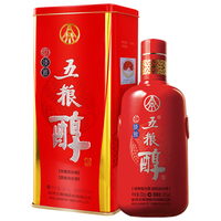 WU LIANG CHUN 五粮醇 第II代淡雅 50%vol 浓香型白酒 500ml*6瓶 整箱装