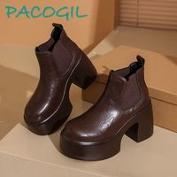  Pacogil 增高 女士短靴