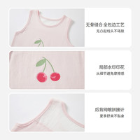 丽婴房 100%棉 儿童背心