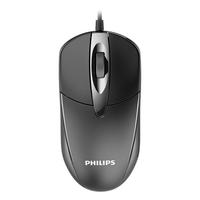 PHILIPS 飞利浦 SPK7105 有线鼠标 1000DPI 黑色